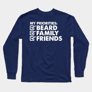 My Priorities Long Sleeve T-Shirt